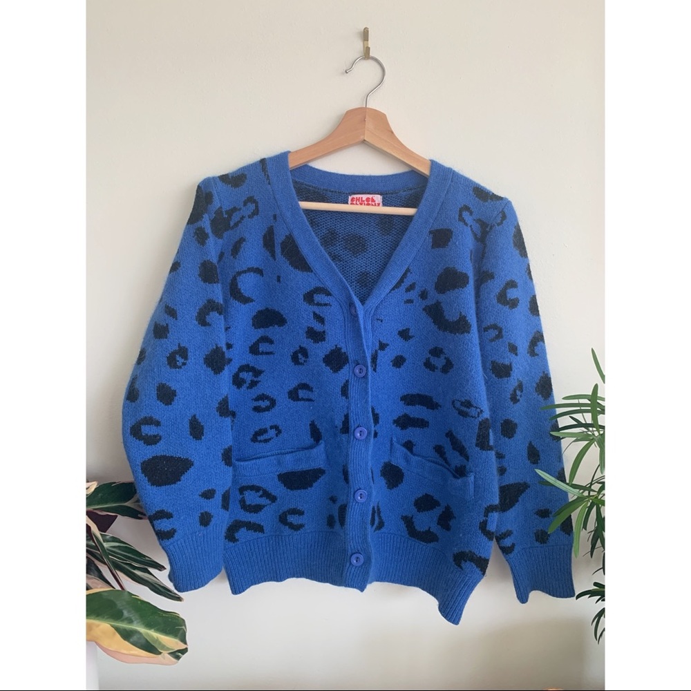 Chloe Sevigny X Opening Ceremony Angora Cardigan